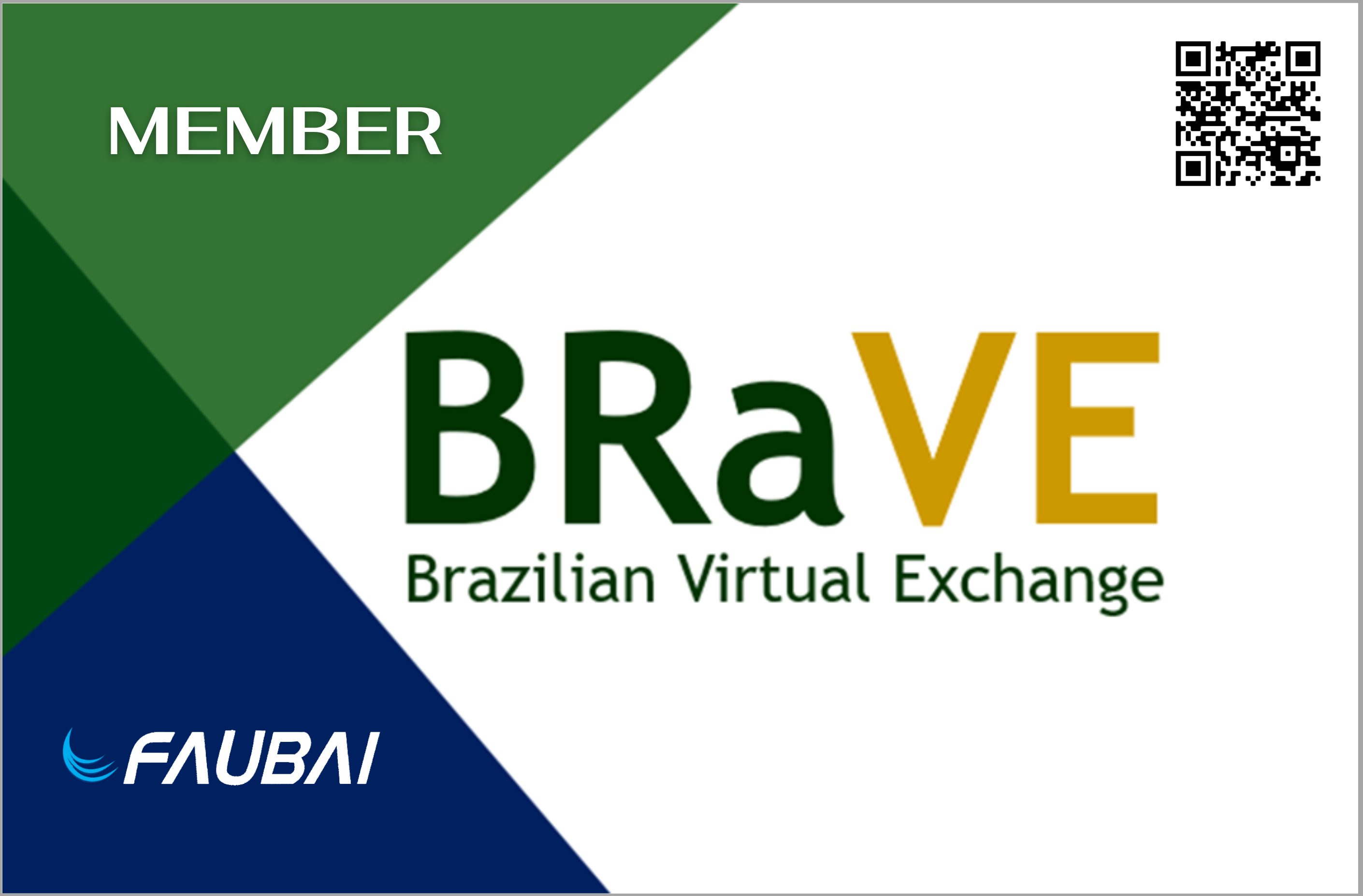 PNG Logotipo BRaVE para membro